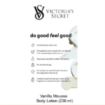 BODY FRAGRANCE Vanilla Mousse Fragrance Lotion - Image 2