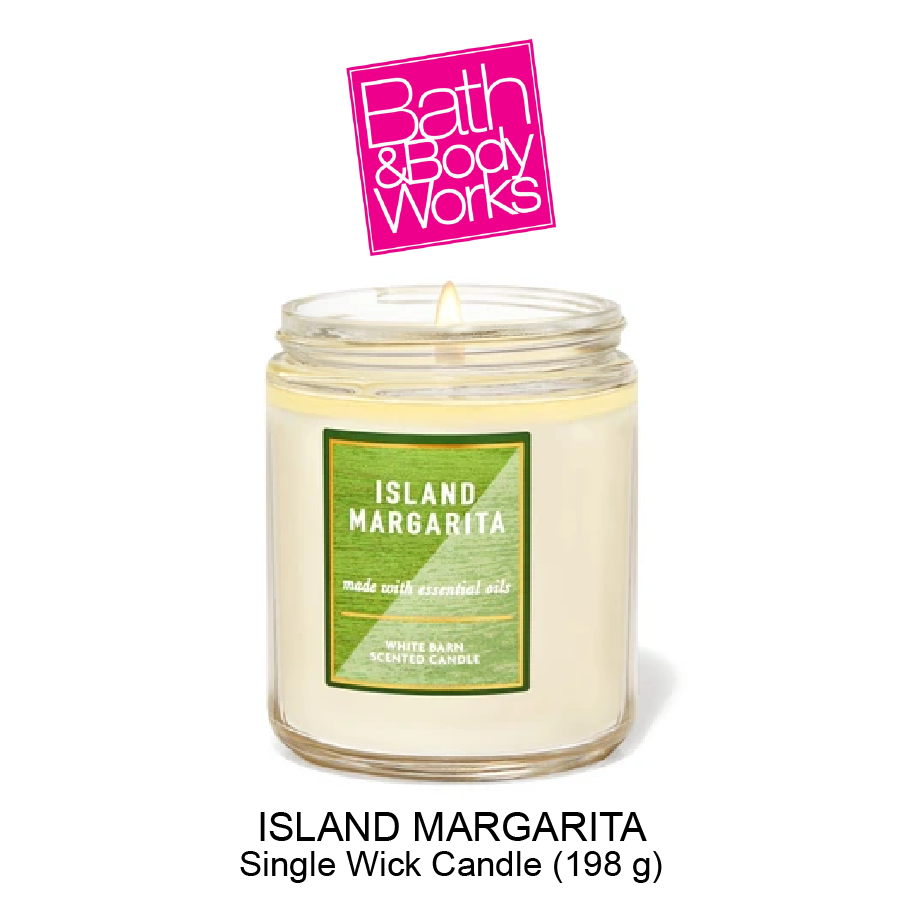 01.-Single-Wick-Candle-198-g-07 ISLAND MARGARITA 1-Wick Candle - Image 1