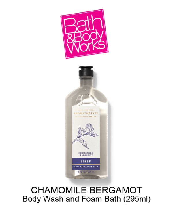 Aromatherapy Chamomile Bergamot Body Wash and Foam Bath