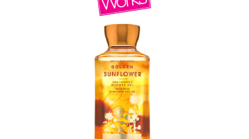 Golden Sunflower Shower Gel