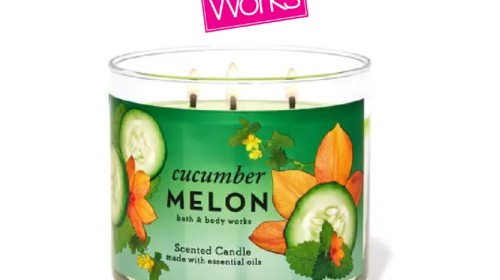 CUCUMBER MELON 3-Wick Candle