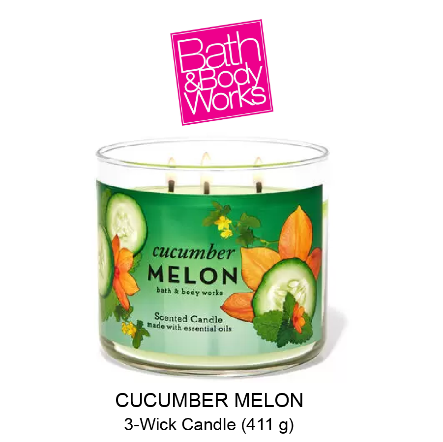246273916_606029464101163_733230264429876794_n - Copy CUCUMBER MELON 3-Wick Candle - Image 1