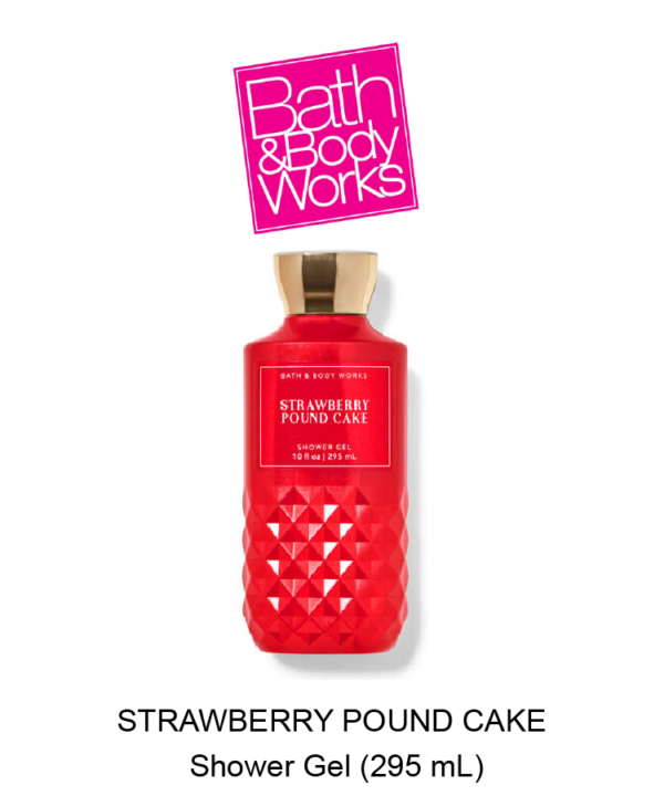 STRAWBERRY POUND CAKE Shower Gel