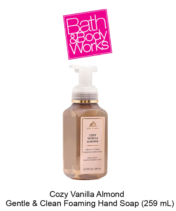 Cozy Vanilla Almond Gentle & Clean Foaming Hand Soap