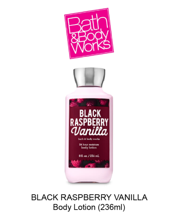 Black Raspberry Vanilla Body Lotion