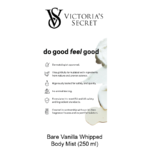 Body Fragrance Bare Vanilla Whipped Fragrance Mist - Image 2