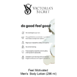 BODY CARE Feel Motivated Men's Body Lotion - Image 3